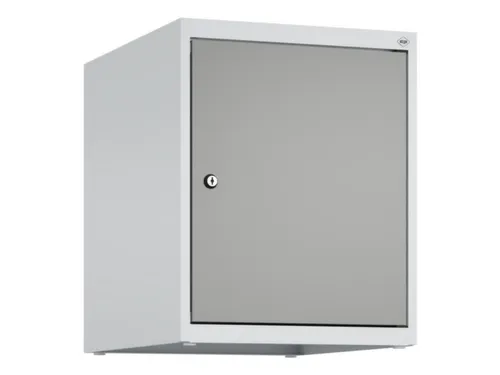 opzetkast,v. locker,1vak.,vak B 400mm,HxBxD 500x400x500mm,cilinderslot