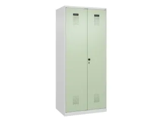 PBM-locker,HxBxD 1850x800x500mm,2vak,vak B 400mm,draaigrendel - 2