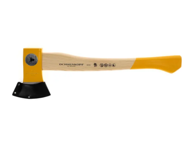OX 244 E-1251 SPALT-FIX bijl met essenhouten steel 1250g