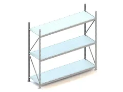 Breedvakstelling Basisveld 2200x2200x650mm 3 Stalen Legborden 600kg