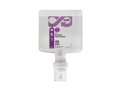 SURE Antimic Hand Wash 4x1.3 Liter Antimicrobiële Handzeep