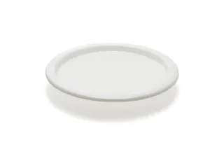 oplegdeksel,HDPE,v. ton inhoud 200l,H 70mm,naturel wit - 1