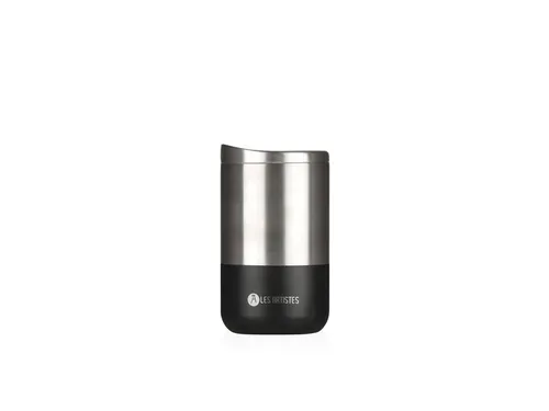 Thermosbeker Les Artistes Paris reisbeker 350ml Split Zwart