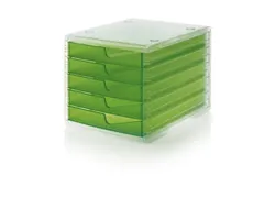 ladeblok,5xDIN C4,Tafelopstelling,HxBxD 255x270x340mm,Polystyreen