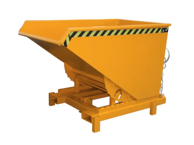 Zwaarlast-kiepbak,HxLxB 970x1260x1580mm,0,9m³,draagverm. 4000kg