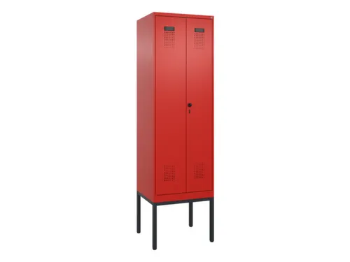 PBM-locker,HxBxD 2120x600x500mm,2vak,vak B 300mm,draaigrendel