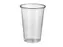 Beker Papstar 200ml Ø70mm x99mm PP transparant 100 stuks