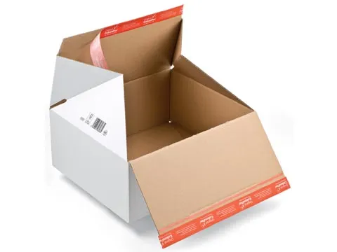 Colompac Autolock Doos 306x186x127 mm Bruin