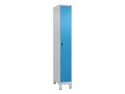 locker,HxBxD 1950x300x500mm,1vak,vak B 300mm,draaigrendel,voeten