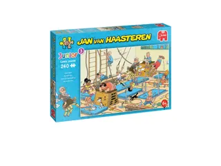 Puzzel Jan van Haasteren Junior 3 Apenkooien 240 stukjes - 1