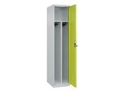 locker voor scheiding van kleding,HxBxD 1850x400x500mm,1vak
