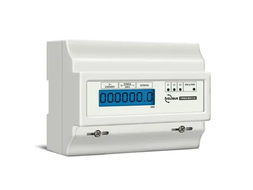 Driefasige KWH-Meter Voor DIN-Rail Montage - 7Modules - Professioneel