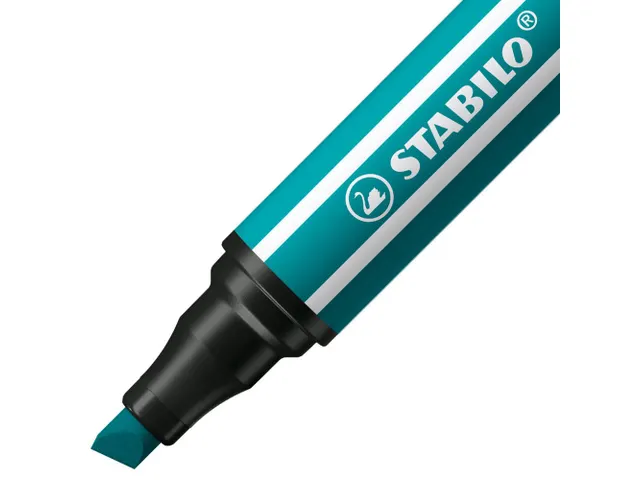 Viltstift STABILO Pen 68/51 Max turquoiseblauw