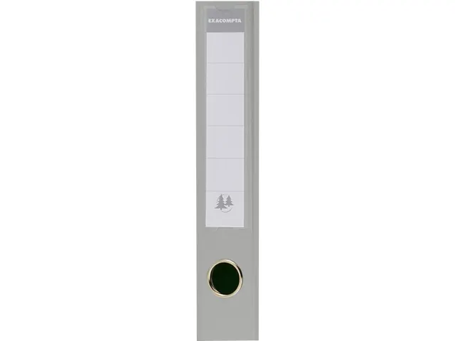 Classeur à levier PVC A4 dos de 70mm. - Gris