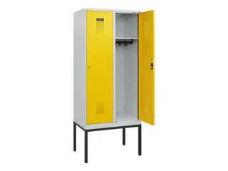 schoollocker,HxBxD 1950x800x500mm,2vak,vak B 400mm,cil.-slot - 1
