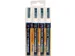 Securit Krijtmarker Medium Wit, Etui Met 4 Stuks