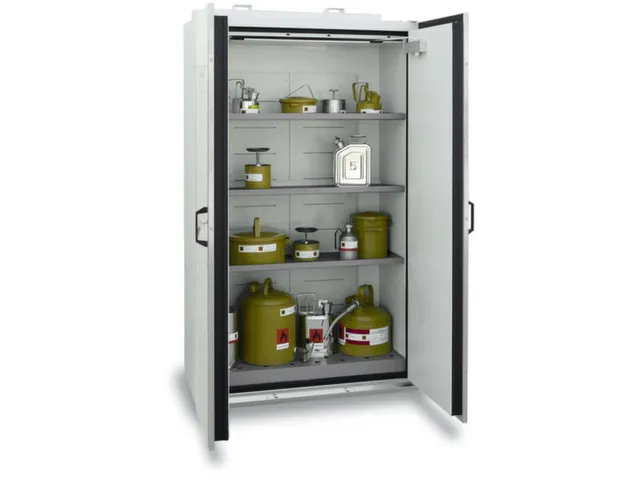 Veiligheidskast 1935x1190x598mm 2 Deuren Binnenzijde Rvs