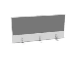 opzetpaneel,v. bureau,aanbouw achter,B 1200mm,Bl-wit,BN8078-grijs