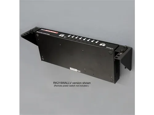2U 19 Inch Serverrack Staal Beugel Verticale Wandmontage