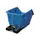 PE-kiepbak,HxLxB 890x1650x1145mm,0,75m³,draagverm. 250kg,blauw