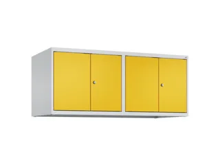 opzetkast,v. locker voor scheiding van kleding,4vak.,vak B 300mm - 2