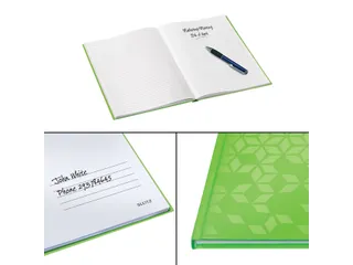 Notitieboek Leitz WOW A5 lijn groen - 5
