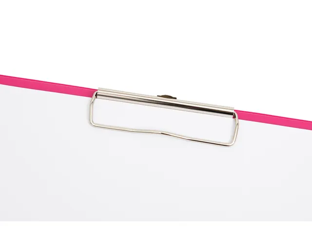 Klembord MAUL A4 staand PVC neon roze