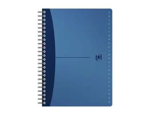 Indexboek Oxford Urban Mix A5 90vel alfabet lijn Assorti