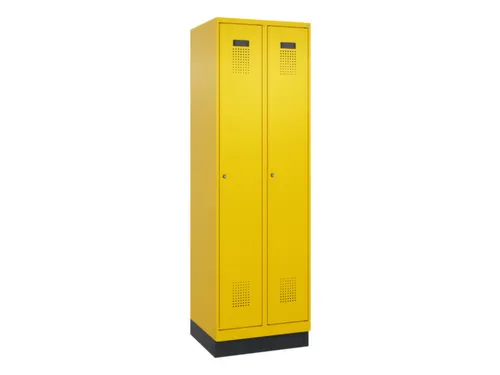 locker voor scheiding van kleding,HxBxD 1950x600x500mm,2vak