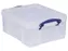 Opbergbox Really Useful 21 liter 450x350x200mm transparant wit