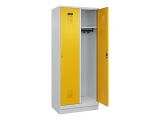 locker,HxBxD 1950x800x500mm,2vak,vak B 400mm,cil.-slot,sokkel - 2