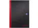 Notitieboek Oxford Black n' Red A4 96vel blanco zwart