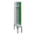 locker met bank,voor scheiding van kleding,HxBxD 2120x300x815mm,1vak