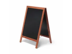 Krijtstoepbord Classic 55x85cm Lichtbruin