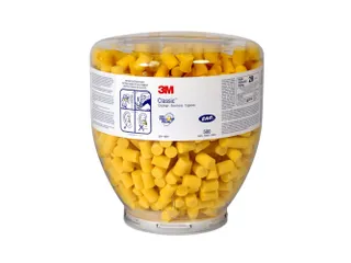 3M EAR Classic navulling oordoppen, SNR 28 dB, geel, per 500 paar - 1