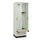 locker met bank,HxBxD 1950x600x815mm,2vak,vak B 300mm,draaigrendel