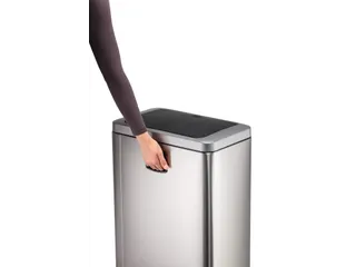 Afvalbak met sensor NO TOUCH DUO 2x20L - 12