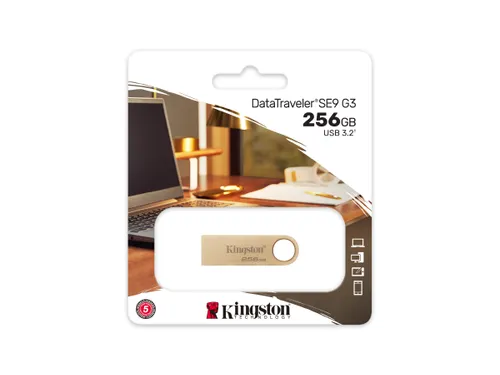 256GB 220MB/s Metal USB 3.2 Gen 1 DataTraveler SE9 G3