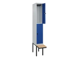 Dubbeldekse dekenkist,HxBxD 2120x300x815mm,1x2vak.,vak B 300mm - 2