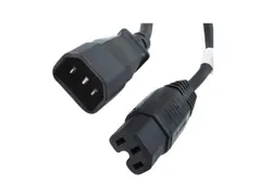 Origin Storage CAB-C14M-C15F-2M, 2 m, C14 stekker, C15 stekker