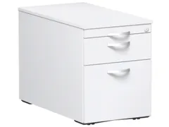 mobiel ladeblok,HxBxD 570x430x800mm,2lade(n),1hangmappenframes,wit