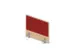 panneau de rehausse,p. table de bureau,NE-érable,BN4011-rouge