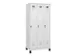 locker voor scheiding van kleding,HxBxD 1950x900x500mm,3vak
