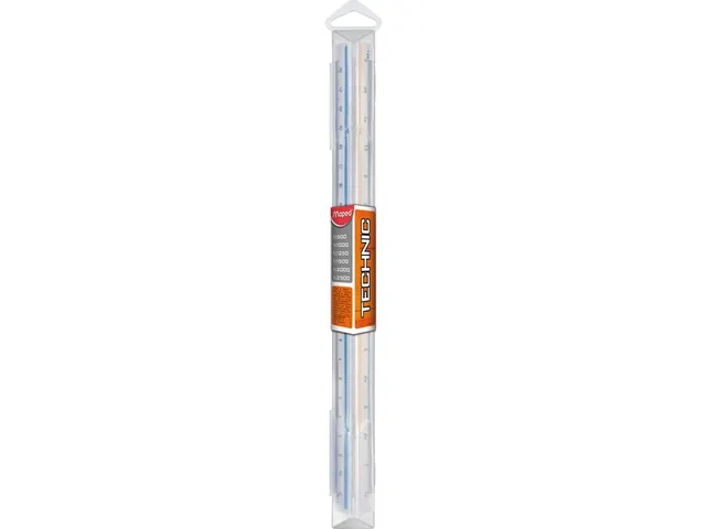 Règle à échelle de réduction Maped triangulaire 1:500/1000/1250/15