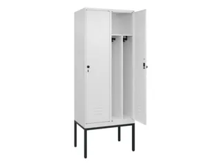 locker voor scheiding van kleding,HxBxD 2120x800x500mm,2vak - 2