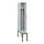 locker met bank,voor scheiding van kleding,HxBxD 2120x300x815mm,1vak