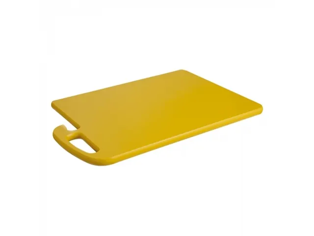 Caterchef HACCP Snijblad Geel met greep en geul 45x30x1.5cm