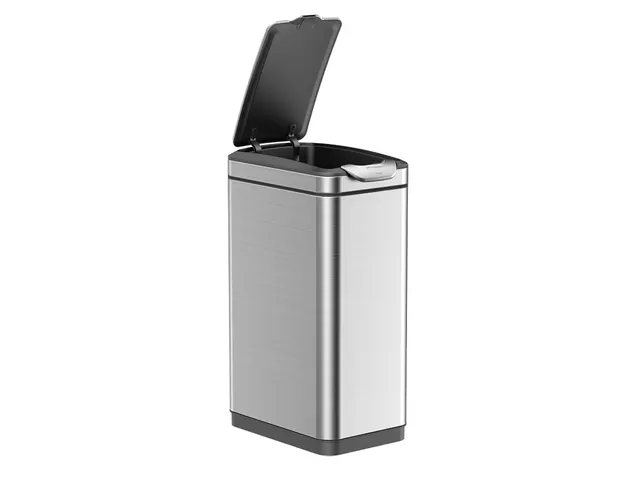 Afvalbak Design Tina Touch 30 Liter Eko Mat Rvs