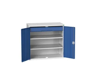 universele kast,HxBxD 1000x1050x550mm,2xStalen bodem,1lade(n) - 1