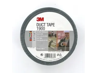 Duct tape 3M Economy 1900 50mmx50m zwart - 2